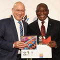 President Cyril Ramaphosa and Trevor Manuel