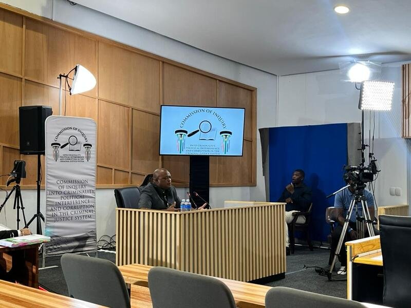 Brown Mogotsi at the Madlanga Commission