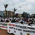 Durban activists protesting climate change G20