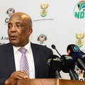 Health Ombud Professor Taole Mokoena and Minister Aaron Motsoaledi