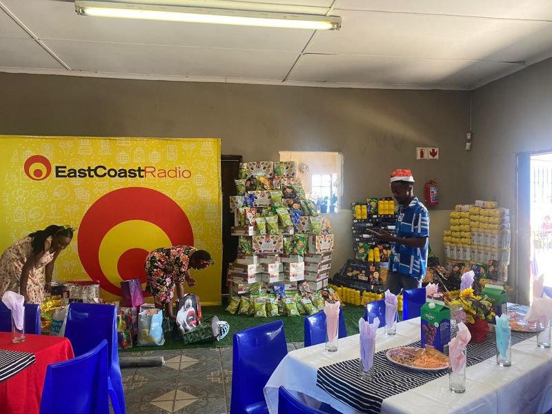 Christmas party at the Masisizane Center Inanda