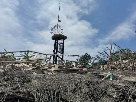 Verulam temple collapse leaves several trapped