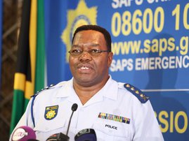 National Police Commissioner Fannie Masemola