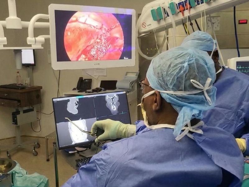 South Coast doctors perform first nose based brain tumour surgery