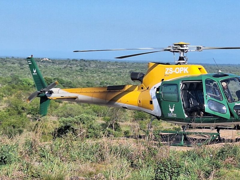 sanparks helicopter