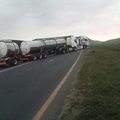 N3 Truck blockade