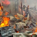 Shack fire along M19 leaves many destitute