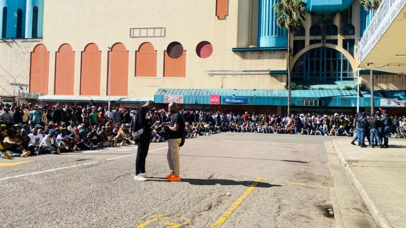 Durban protest erupts over illegal immigration: Demonstrators target alleged drug den