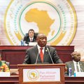President Cyril Ramaphosa at the  First Ordinary Session of the Seventh Parliament of the Pan-African Parliament