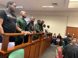 Six accused in court for Tibz and AKA murder