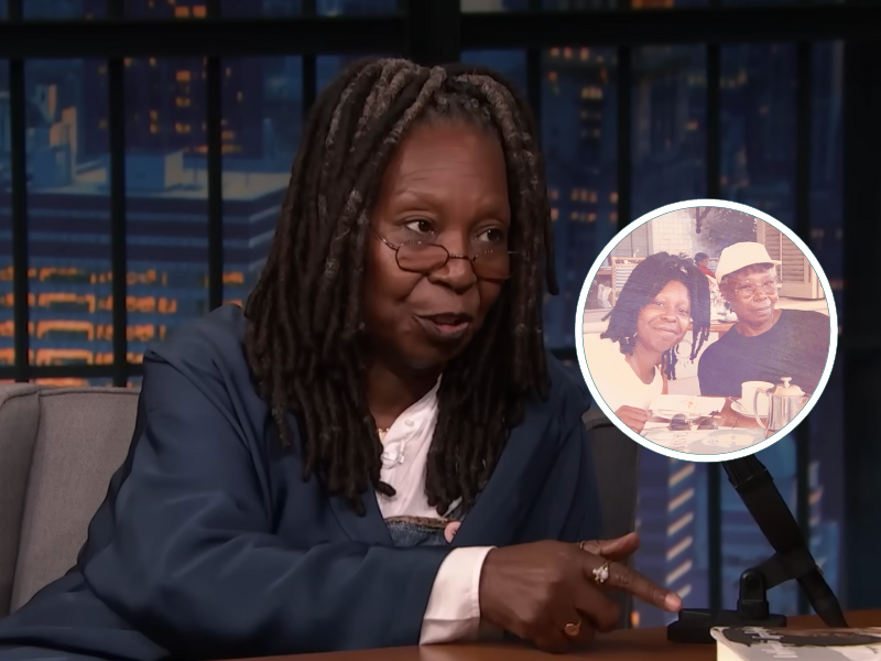 Whoopi Goldberg and her mom