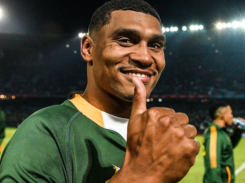 Damian Willemse Springboks v Wales