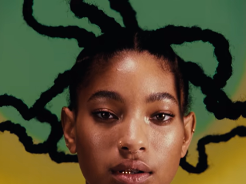 Willow Smith rocks a unique braided hairstyle