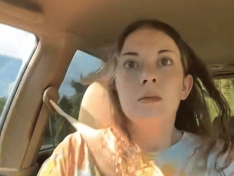 Woman flips car while filming social media video