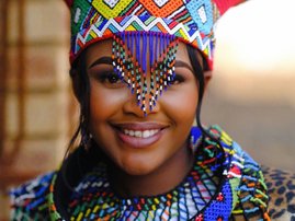 Woman in traditional attire