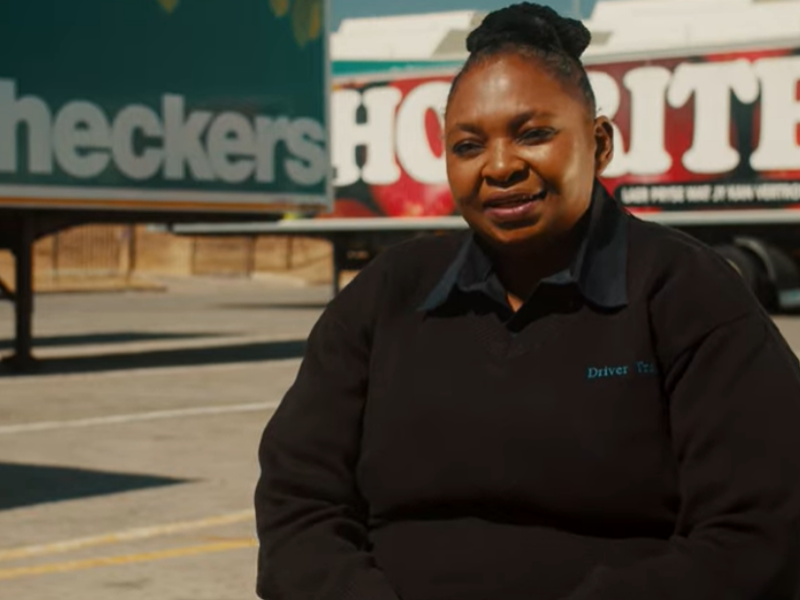 #WCW: Shoprite's first female truck driver is now training a fleet of other female drivers...