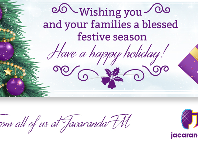Jacaranda festive wishes 2015
