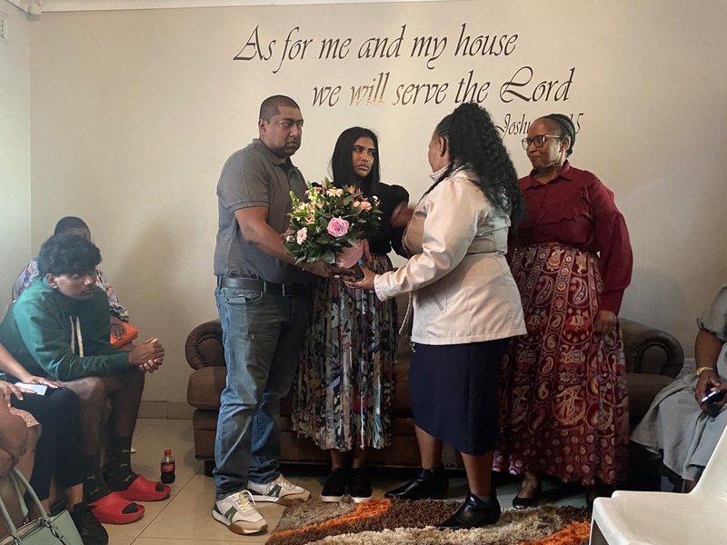 Zarah Ramsamy's parents