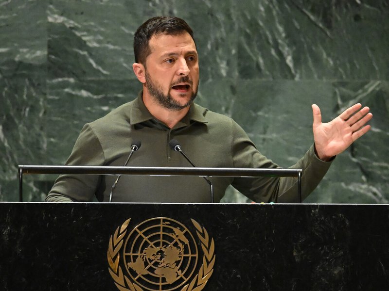 Zelensky tells world to stand against Russia 'genocide'