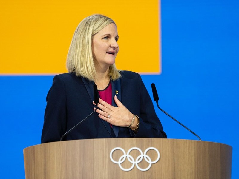 Zimbabwean Kirsty Coventry became the first woman and African to be elected president of the International Olympic Committee