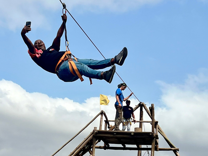 Zipline highstakes