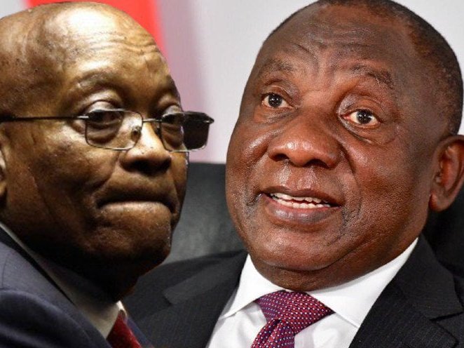 Ramaphosa, Zuma