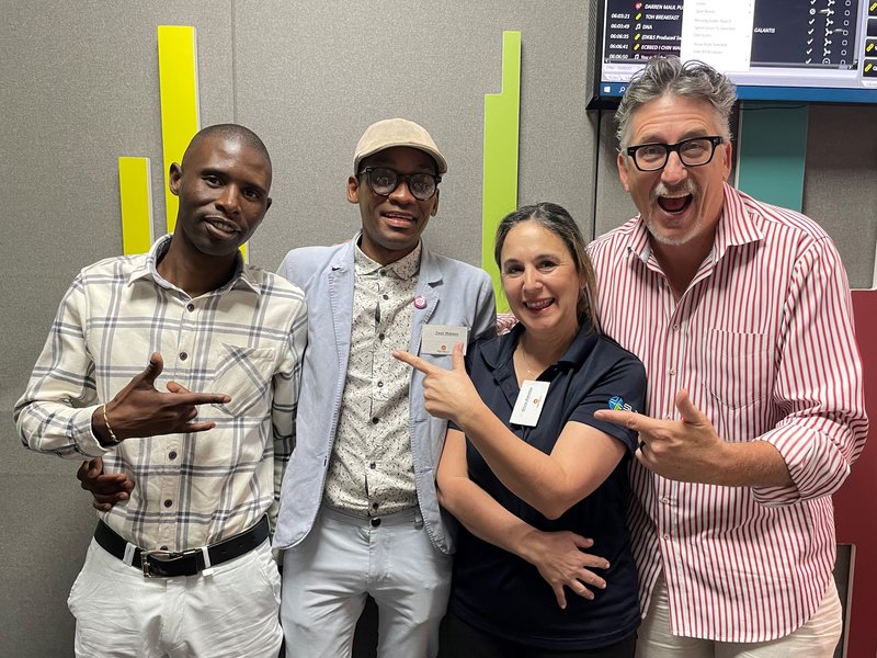We’ve partnered with SLG, they would like to donate funds to each black entrepreneur like Zweli.