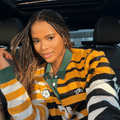 Ndavi Nokeri wearing an old school Bafana Bafana jersey