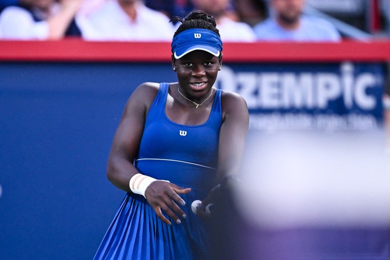 Canadian teenager Victoria Mboko