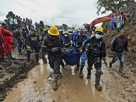 Colombia mudslide