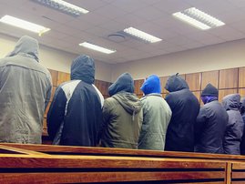 8 police officers accused of assaulting motorists in court