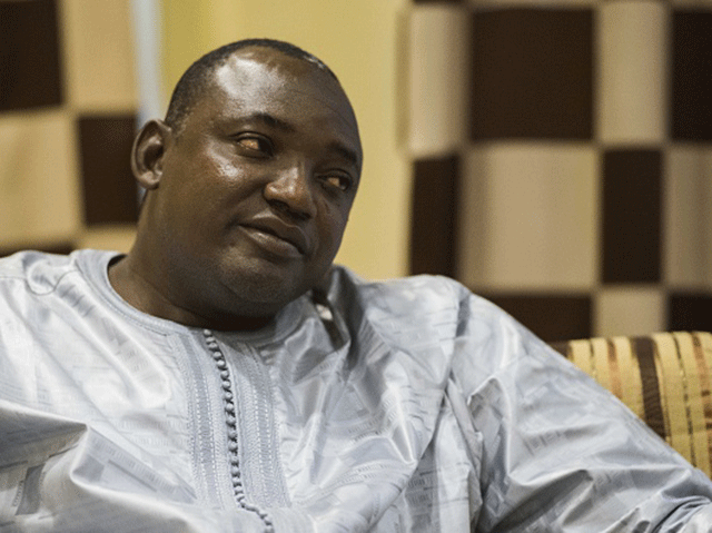 Gambian presidet, Adama Barrow