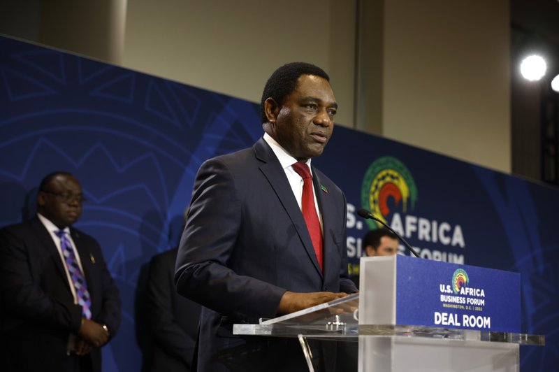 President of Zambia Hakainde Hichilema