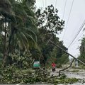 aftermath of Typhoon Kalmaegi in Mayorga