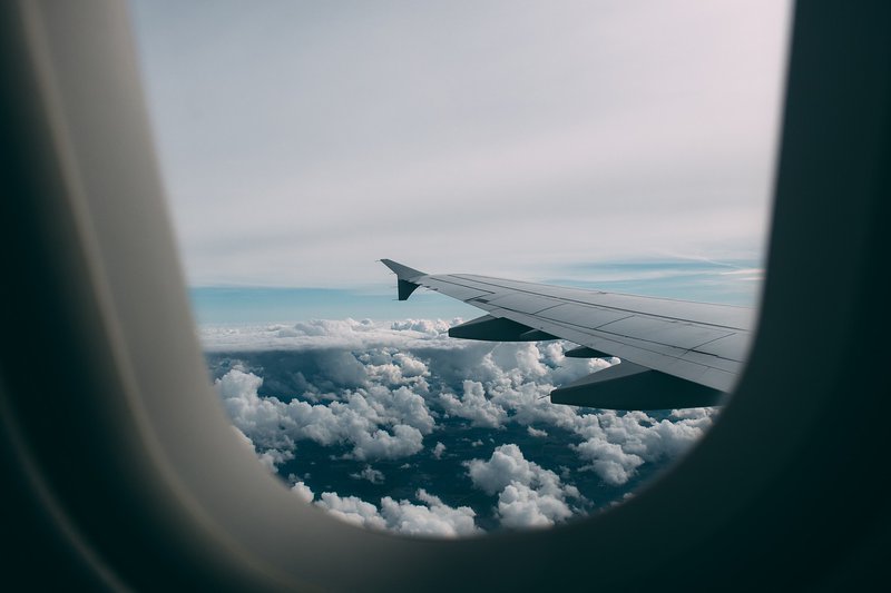 Airplane window