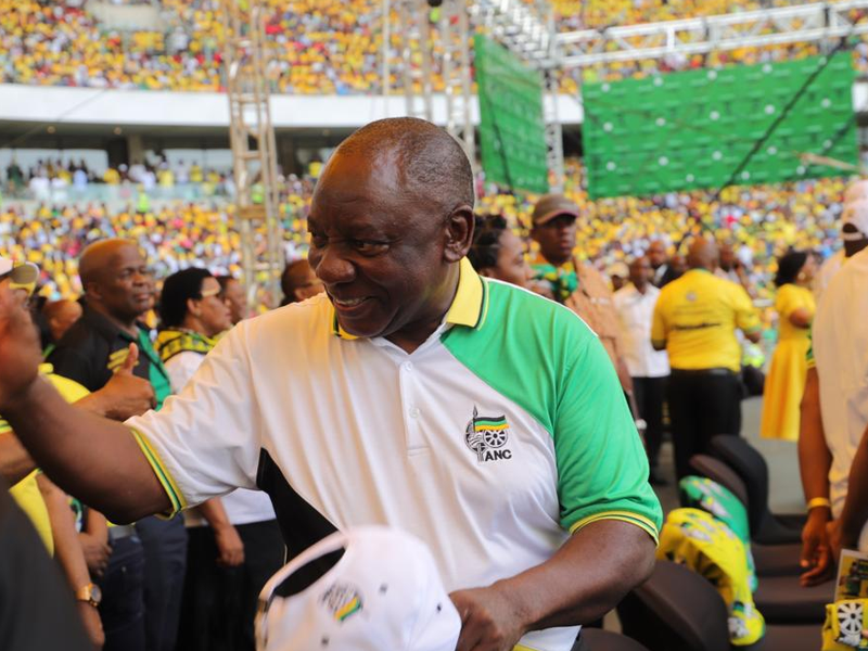 Cyril Ramaphosa ANC Manifesto