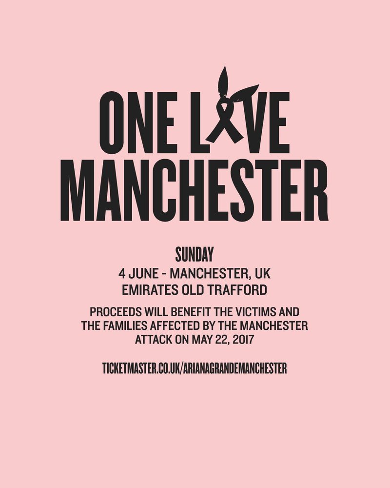 Ariana Grande Manchester Benefit Concert