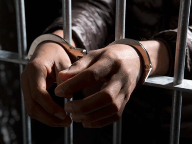 Arrest, handcuffs