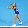 Aryna Sabelenka serves at the 2026 Cincinnati Masters