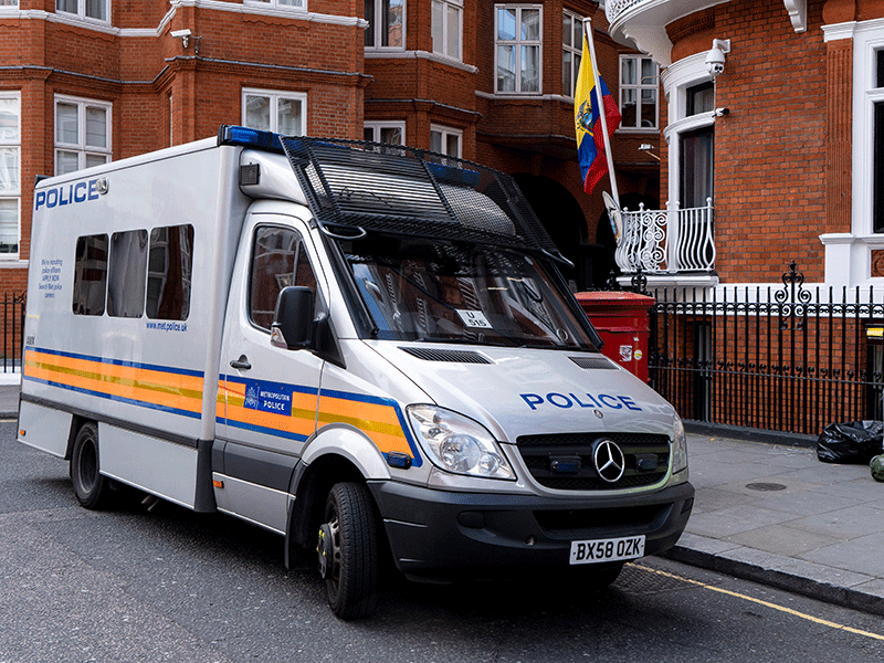 Julian Assange arrest