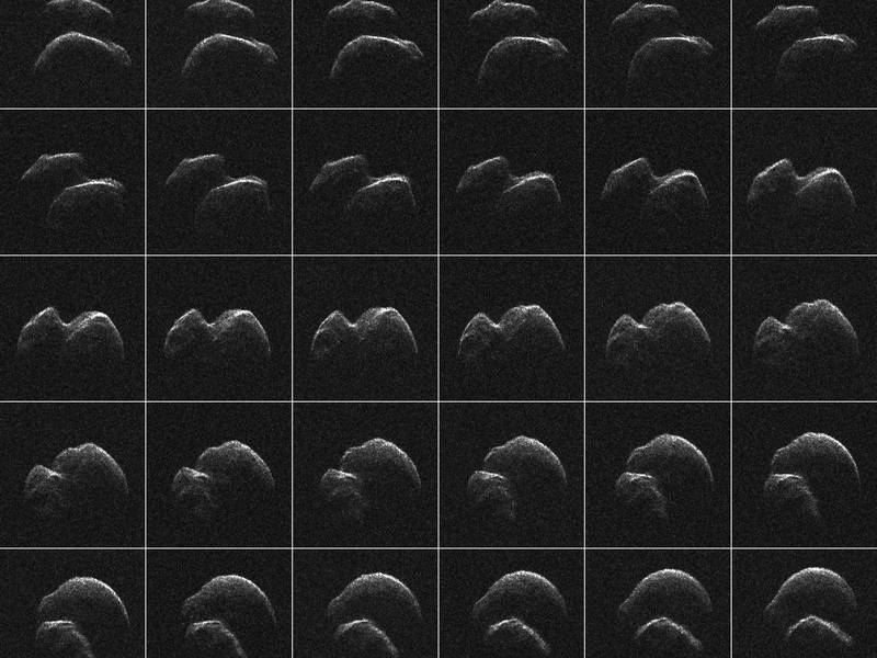 Asteroid seen on 20 April 2017