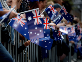 Australia flags