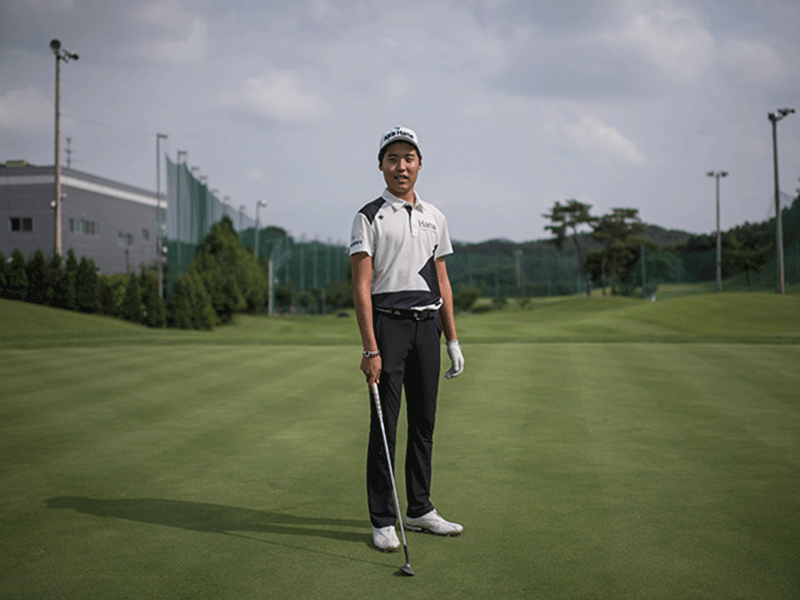 Autistic golfer, Simon Seungmin Lee