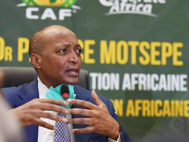 Re elected CAF President Patrice Motsepe