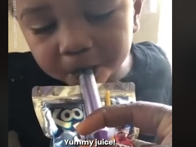 baby taking meds