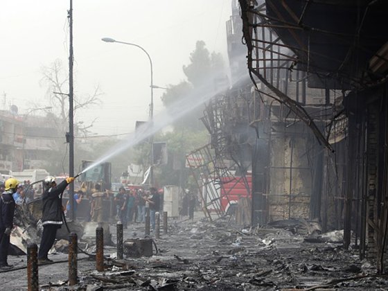 Baghdad sucide bomb attack