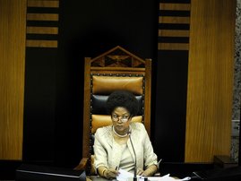 ANC leader Baleka Mbete