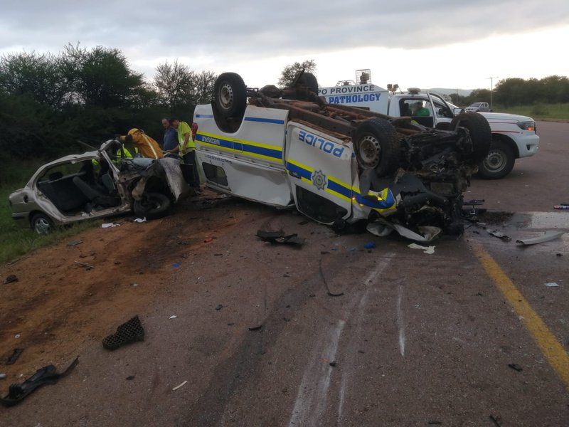 Cop, suspect among 7 killed in Limpopo crash