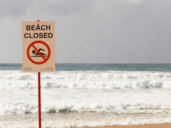 eThekwini and the Country Club beaches closed