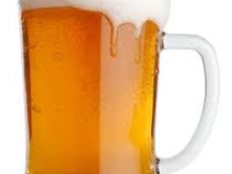office desk beer